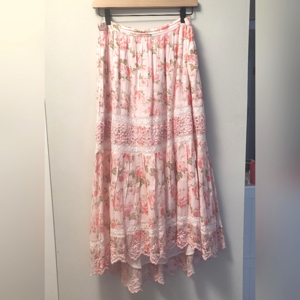 LoveShackFancy Zinnia Skirt